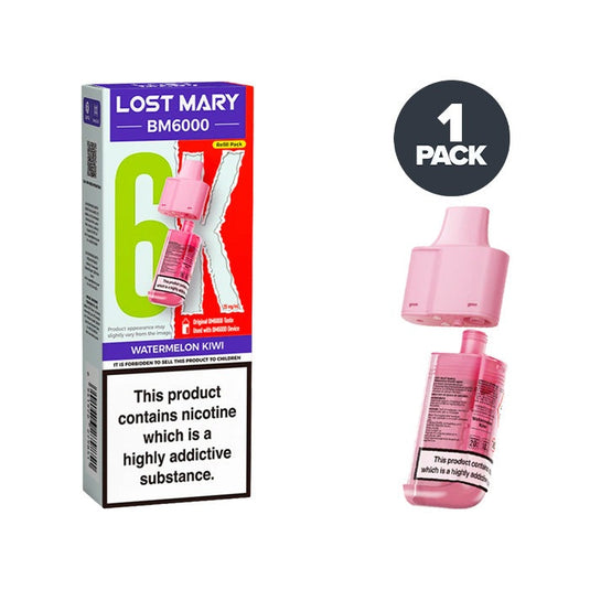 Lost Mary BM6000 Watermelon Kiwi Prefilled Pod Kit