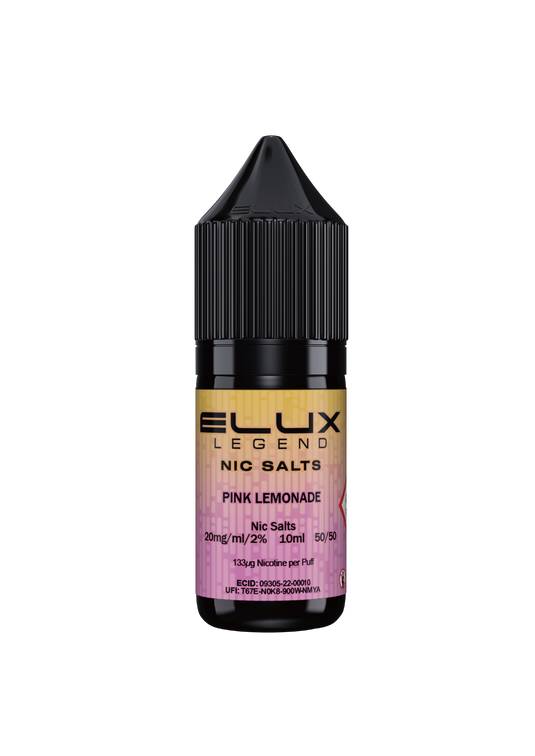 PINK LEMONADE NIC SALT E-LIQUID BY ELUX LEGEND