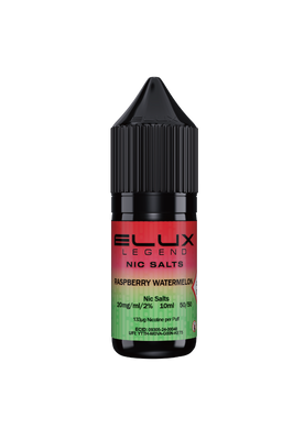RASPBERRY WATERMELON NIC SALT E-LIQUID BY ELUX LEGEND
