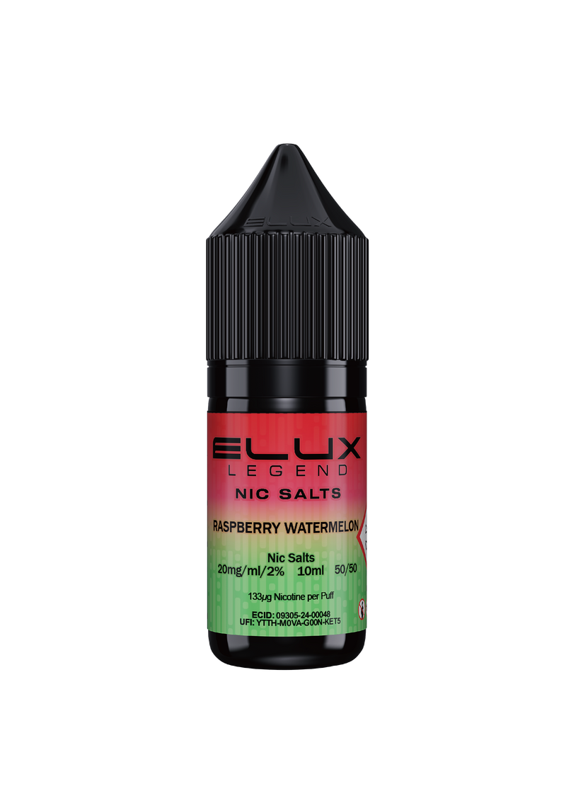 Load image into Gallery viewer, RASPBERRY WATERMELON NIC SALT E-LIQUID BY ELUX LEGEND
