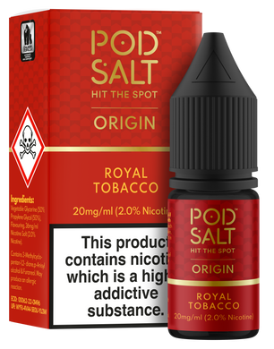 POD SALT ORIGIN ROYAL TOBACCO