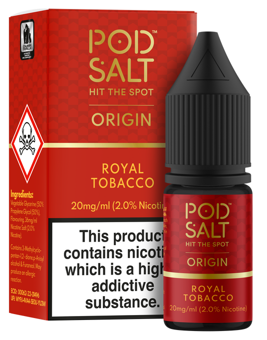 POD SALT ORIGIN ROYAL TOBACCO
