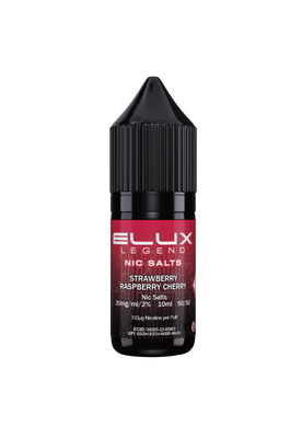 STRAWBERRY RASPBERRY CHERRY SALT E-LIQUID BY ELUX LEGEND