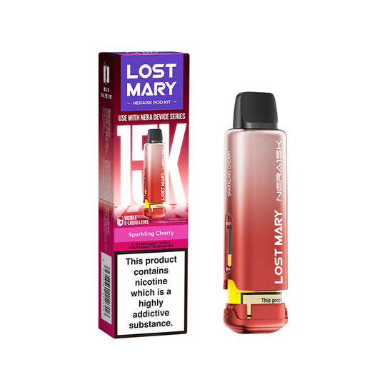 SPARKLING CHERRY LOST MARY NERA 15K REFILL POD