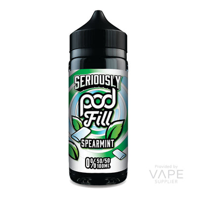 Doozy Seriously Pod Fill Spearmint 100ml Shortfill