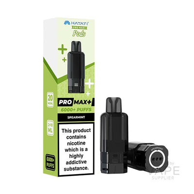 Hayati Pro Max+ 6K Prefilled Replacement Pods - Spearmint