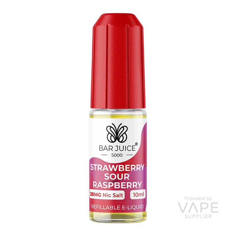 Load image into Gallery viewer, Bar Juice 5000 Strawberry Sour Raspberry Nic Salt 10ml
