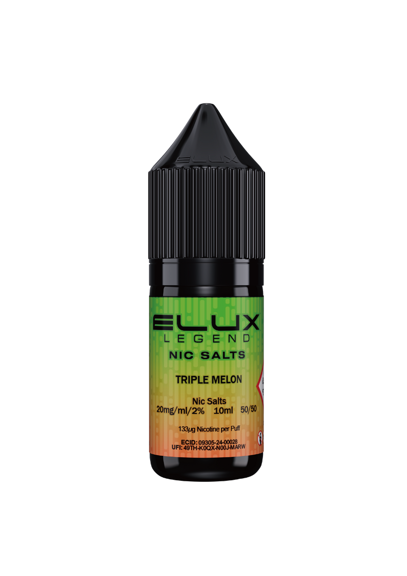 Load image into Gallery viewer, TRIPLE MELON NIC SALT E-LIQUID BY ELUX LEGEND
