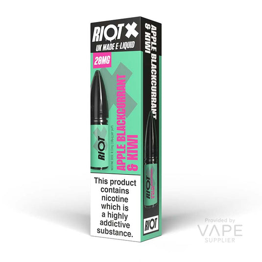 Riot X Apple Blackcurrant Kiwi Nic Salt 10ml