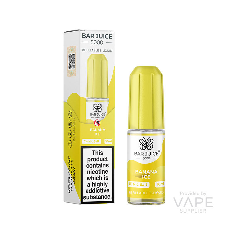 Load image into Gallery viewer, Bar Juice 5000 Banana Ice Nic Salt 10ml
