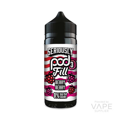Doozy Seriously Pod Fill 3 Berry Berry 100ml Shortfill