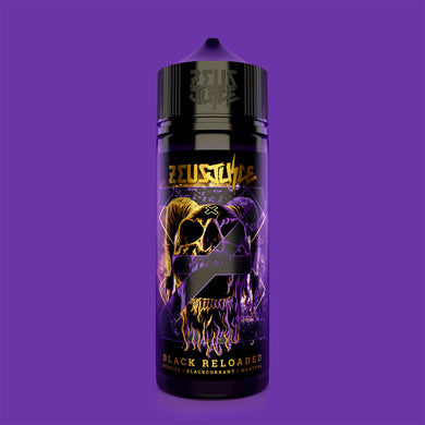 BLACK RELOADED SHORTFILL E-LIQUID BY ZEUS JUICE 100ML