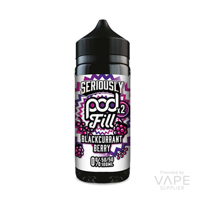 Doozy Seriously Pod Fill 2 Blackcurrant Berry 100ml Shortfill