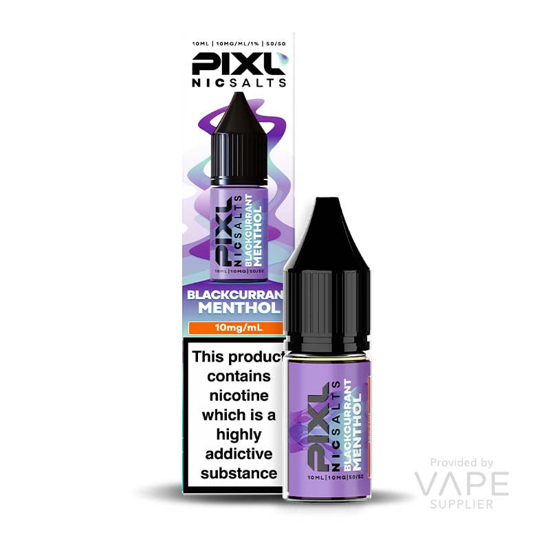 Load image into Gallery viewer, PIXL Blackcurrant Menthol Nic Salt 10ml
