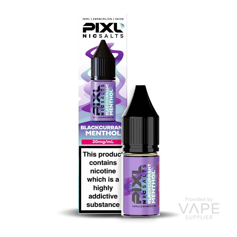 Load image into Gallery viewer, PIXL Blackcurrant Menthol Nic Salt 10ml
