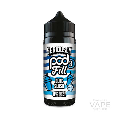 Doozy Seriously Pod Fill 3 Blue Slush 100ml Shortfill