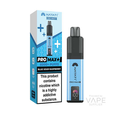 Hayati Pro Max+ 6K Prefilled Pod Kit - Blue Sour Raspberry