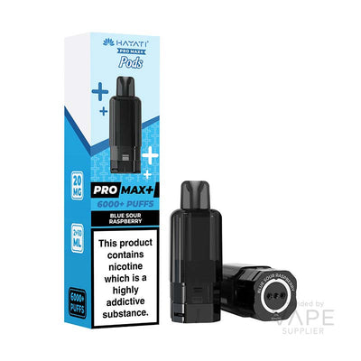 Hayati Pro Max+ 6K Prefilled Replacement Pods - Blue Sour Raspberry