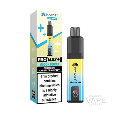 Hayati Pro Max+ 6K Prefilled Pod Kit - Blueberry Cherry Cranberry