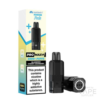Hayati Pro Max+ 6K Prefilled Replacement Pods - Cherry Berry