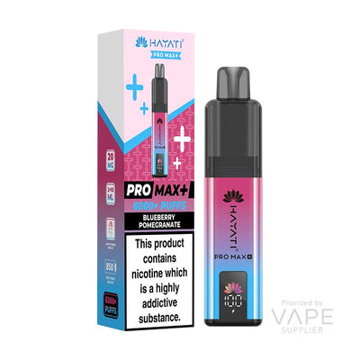 Hayati Pro Max+ 6K Prefilled Pod Kit - Blueberry Pomegranate
