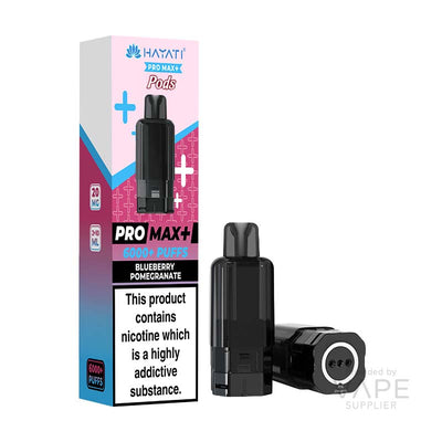 Hayati Pro Max+ 6K Prefilled Replacement Pods - Blueberry Pomegranate