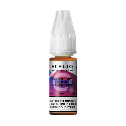 BLUEBERRY SOUR RASPBERRY NIC SALT E-LIQUID BY ELF BAR ELFLIQ