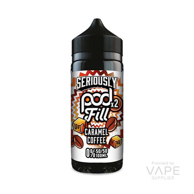 Doozy Seriously Pod Fill 2 Caramel Coffee 100ml Shortfill