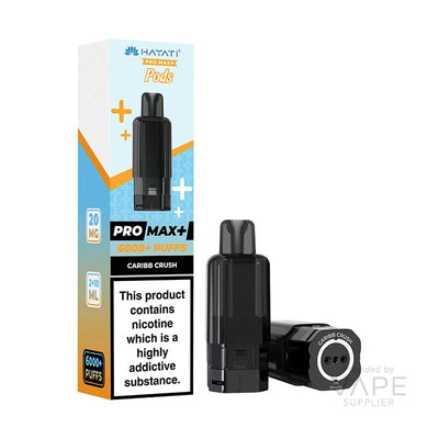 Hayati Pro Max+ 6K Prefilled Replacement Pods - Caribb Crush