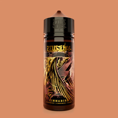 CINNABIRD SHORTFILL E-LIQUID BY ZEUS JUICE 100ML