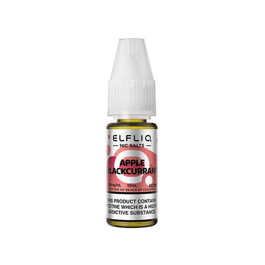 ELFLIQ Apple Blackcurrant Nic Salt E-Liquid 10ml