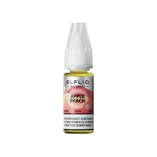 ELFLIQ Apple Peach Nic Salt E-Liquid 10ml