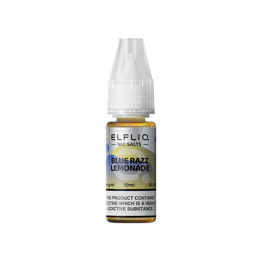 ELFLIQ Blue Razz Lemonade Nic Salt E-Liquid 10ml