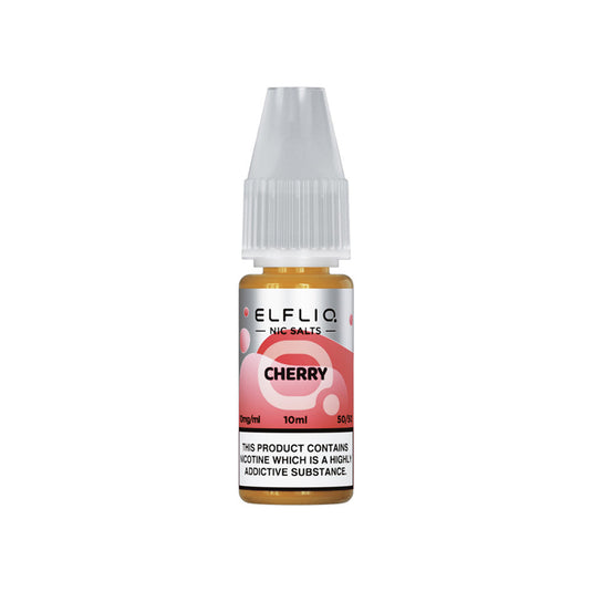 ELFLIQ Cherry Nic Salt E-Liquid 10ml