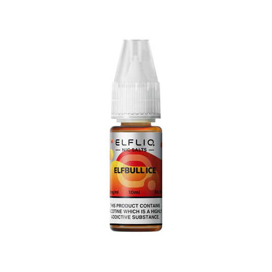 ELFLIQ Elfbull Ice Nic Salt E-Liquid 10ml