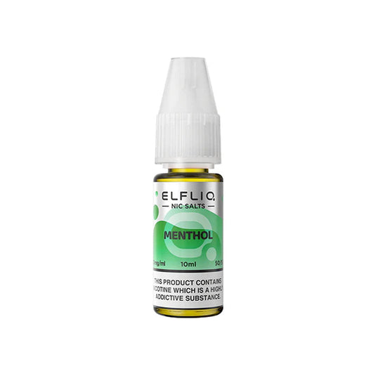 ELFLIQ Menthol Nic Salt E-Liquid 10ml