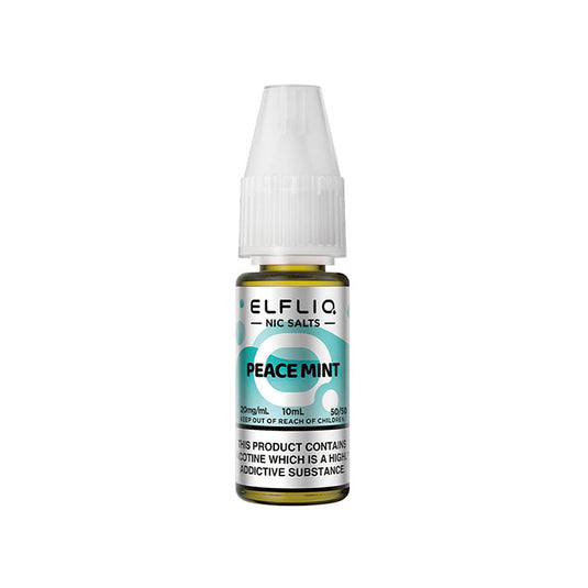 ELFLIQ Peace Mint Nic Salt E-Liquid 10ml