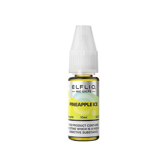 ELFLIQ Pineapple Ice Nic Salt E-Liquid 10ml