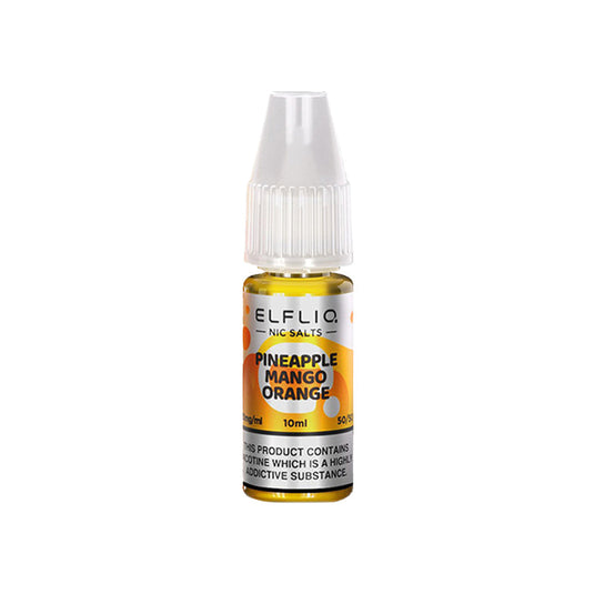 ELFLIQ Pineapple Mango Orange Nic Salt E-Liquid 10ml