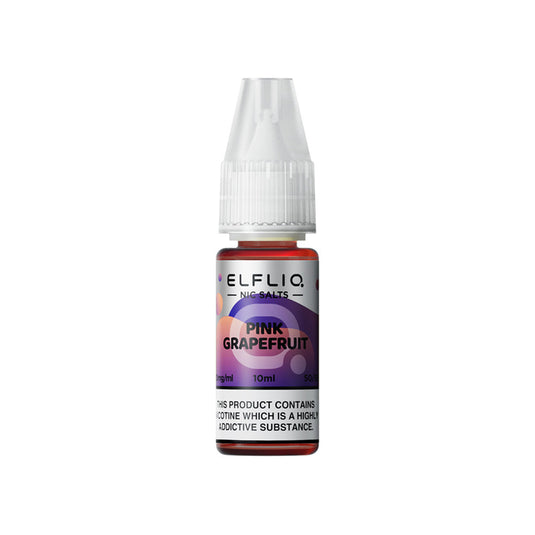 ELFLIQ Pink Grapefruit Nic Salt E-Liquid 10ml