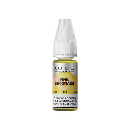 ELFLIQ Pink Lemonade Nic Salt E-Liquid 10ml