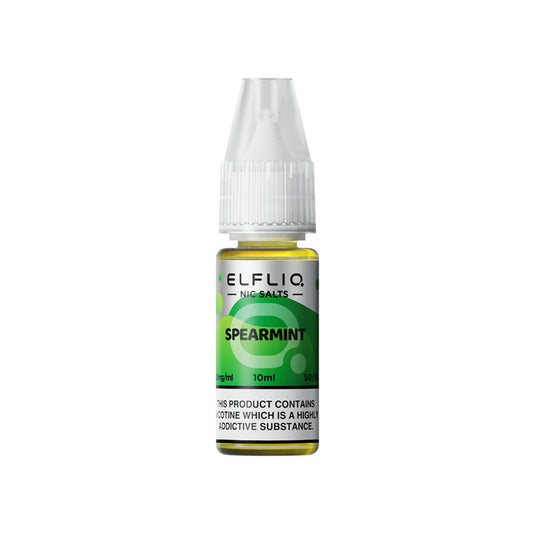 ELFLIQ Spearmint Nic Salt E-Liquid 10ml