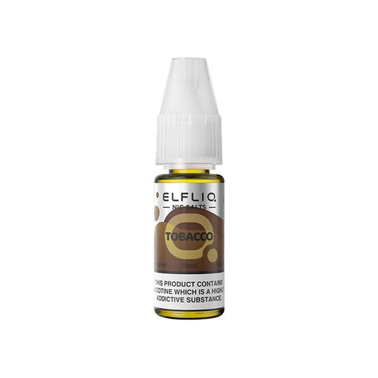 ELFLIQ Tobacco Nic Salt E-Liquid 10ml