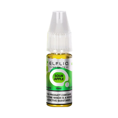 SOUR APPLE NIC SALT E-LIQUID BY ELF BAR ELFLIQ