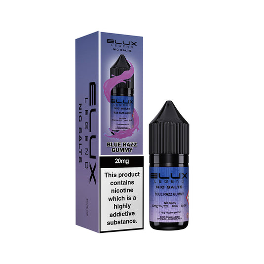 Elux Legend - Blue Razz Gummy Nic Salt