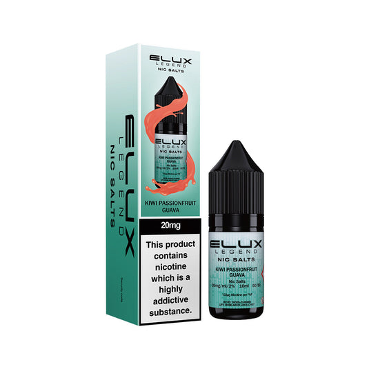 Elux Legend - Kiwi Passionfruit Guava Nic Salt