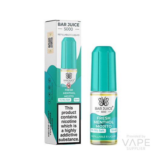 Bar Juice 5000 Fresh Menthol Mojito Nic Salt 10ml