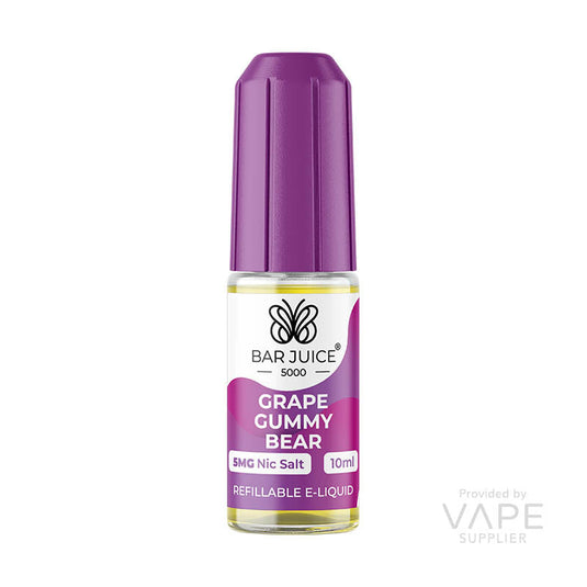 Bar Juice 5000 Grape Gummy Bear Nic Salt 10ml