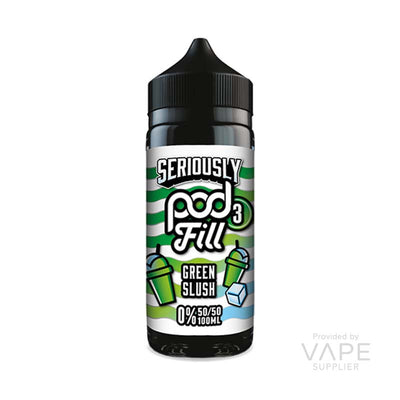 Doozy Seriously Pod Fill 3 Green Slush 100ml Shortfill
