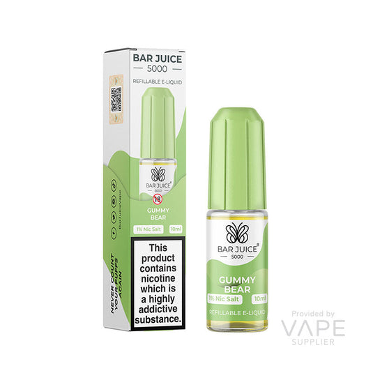 Bar Juice 5000 Gummy Bear Nic Salt 10ml